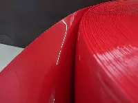 ПВХ завеса рулон красная непрозрачная 2x200 (10м)