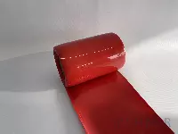 ПВХ завеса красная непрозрачная 2x200